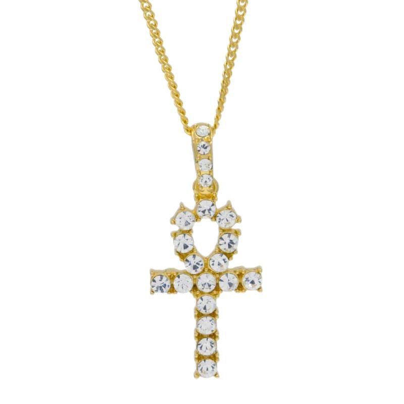 Rhinestone Cross Necklace Zinc Alloy Cross Pendant Necklaces for Women Men Fashion Jewelry
Rhinestone Cross Necklace Zinc Alloy Cross Pendant Necklaces for Women Men Fashion Jewelry