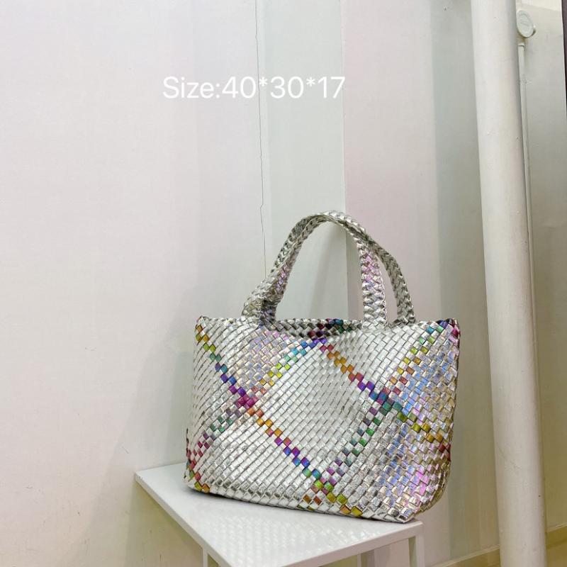 Shoulder Bags Designer Handmade Woven Handbags Women Large Capacity Tote Shopping Faux Leather Bag Big Purses, Gold
Shoulder Bags Designer Handmade Woven Handbags Women Large Capacity Tote Shopping Faux Leather Bag Big Purses, Gold