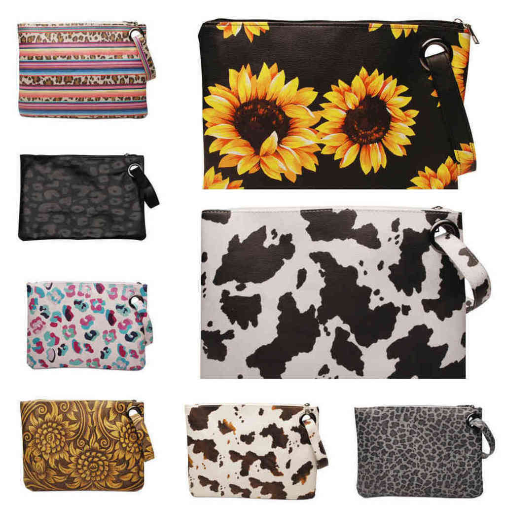 Pu Cosmetic Bag Girls Wristband Makeup Bags Sunflower Leopard Cow Pattern Printed Fashion Wrist Band Dinner Handbag Lining Purse G60LRIG, Leopard stripe
Pu Cosmetic Bag Girls Wristband Makeup Bags Sunflower Leopard Cow Pattern Printed Fashion Wrist Band Dinner Handbag Lining Purse G60LRIG, Leopard stripe