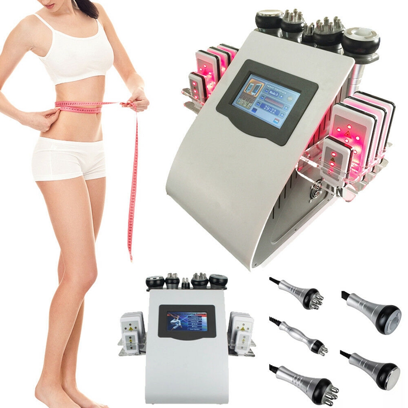 6in1 40k Ultrasonic Cavitation Slimming Machine 8 Pads Laser Vacuum RF liposuction Skin Care Salon Spa Beauty Equipment
6in1 40k Ultrasonic Cavitation Slimming Machine 8 Pads Laser Vacuum RF liposuction Skin Care Salon Spa Beauty Equipment
