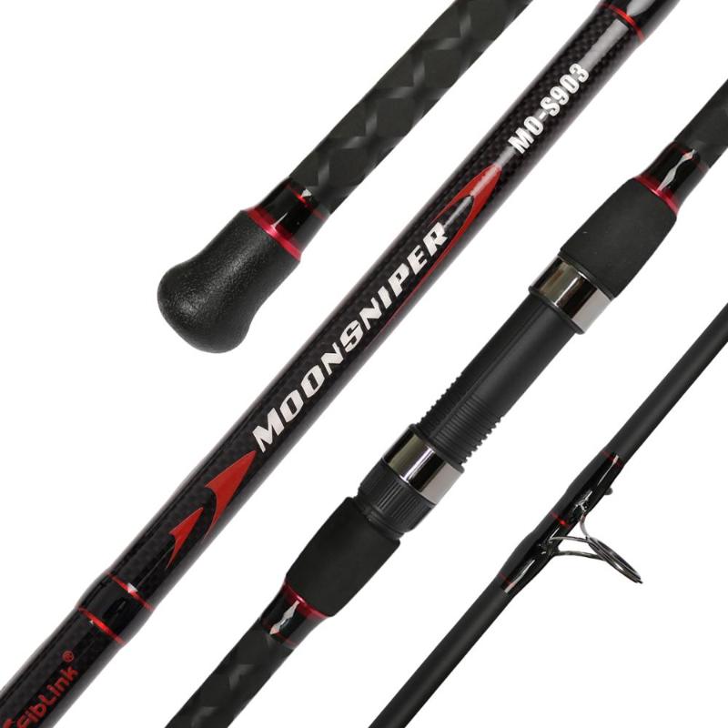Fiblink Surf Spinning Fishing Rod 2.75m, 3.35m, 3.96m, 4.57m 3 Sections Carbon Fiber Travel Portable Spin Boat Rods
Fiblink Surf Spinning Fishing Rod 2.75m, 3.35m, 3.96m, 4.57m 3 Sections Carbon Fiber Travel Portable Spin Boat Rods