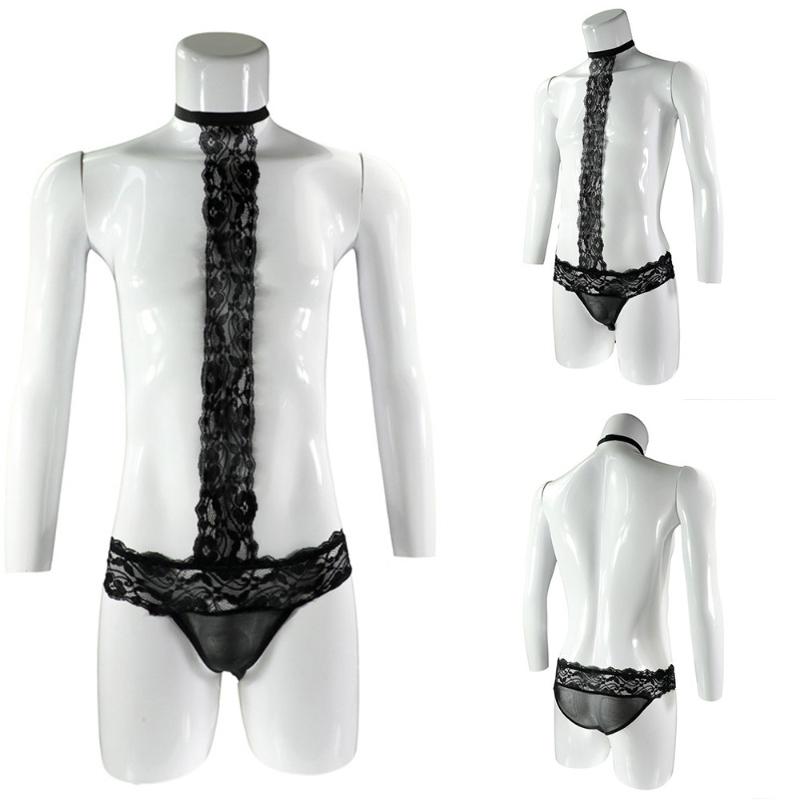 Underpants Men'S Sexy BreathableUnderwear Lace Siamese Tight-Fit Neck Jumpsuit, Black;white
Underpants Men'S Sexy BreathableUnderwear Lace Siamese Tight-Fit Neck Jumpsuit, Black;white