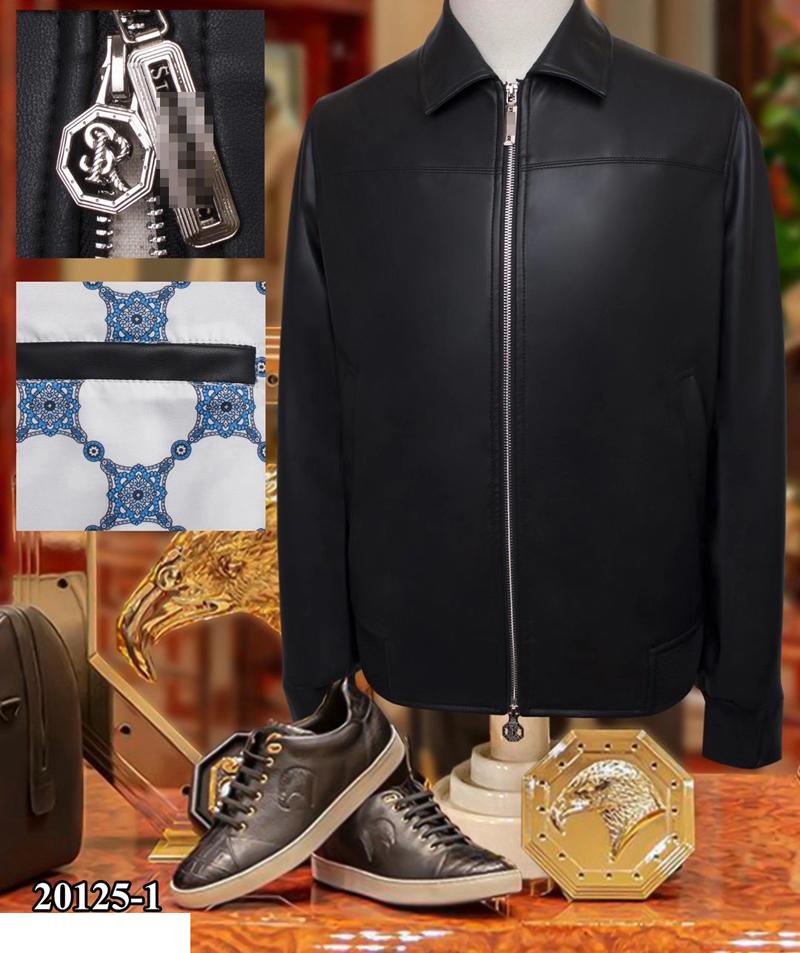 Leather Jacket Men 2021 Spring Thin Fashion Casual England Zipper Big Size M-4XL High Quality Coat Men's Jackets