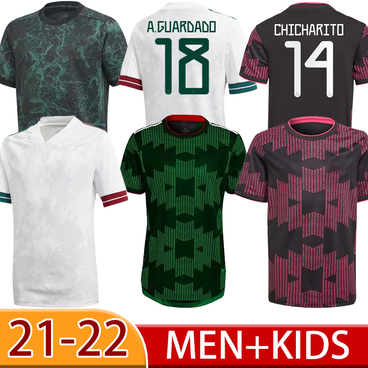 Fans version Mexico soccer jerseys Copa america Camisetas 21 22 CHICHARITO LOZANO DOS SANTOS MORENO ALVAREZ Raúl 2021 football shirts Men + Kids kit, Goalkeeper suit mxg0017
Fans version Mexico soccer jerseys Copa america Camisetas 21 22 CHICHARITO LOZANO DOS SANTOS MORENO ALVAREZ Raúl 2021 football shirts Men + Kids kit, Goalkeeper suit mxg0017