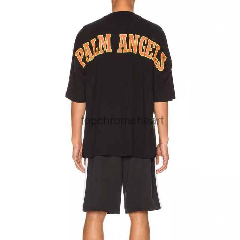 Palm Color Big Letter Print Short Sleeve Men's and Women's Fashion Loose T-shirt, White;black
Palm Color Big Letter Print Short Sleeve Men's and Women's Fashion Loose T-shirt, White;black