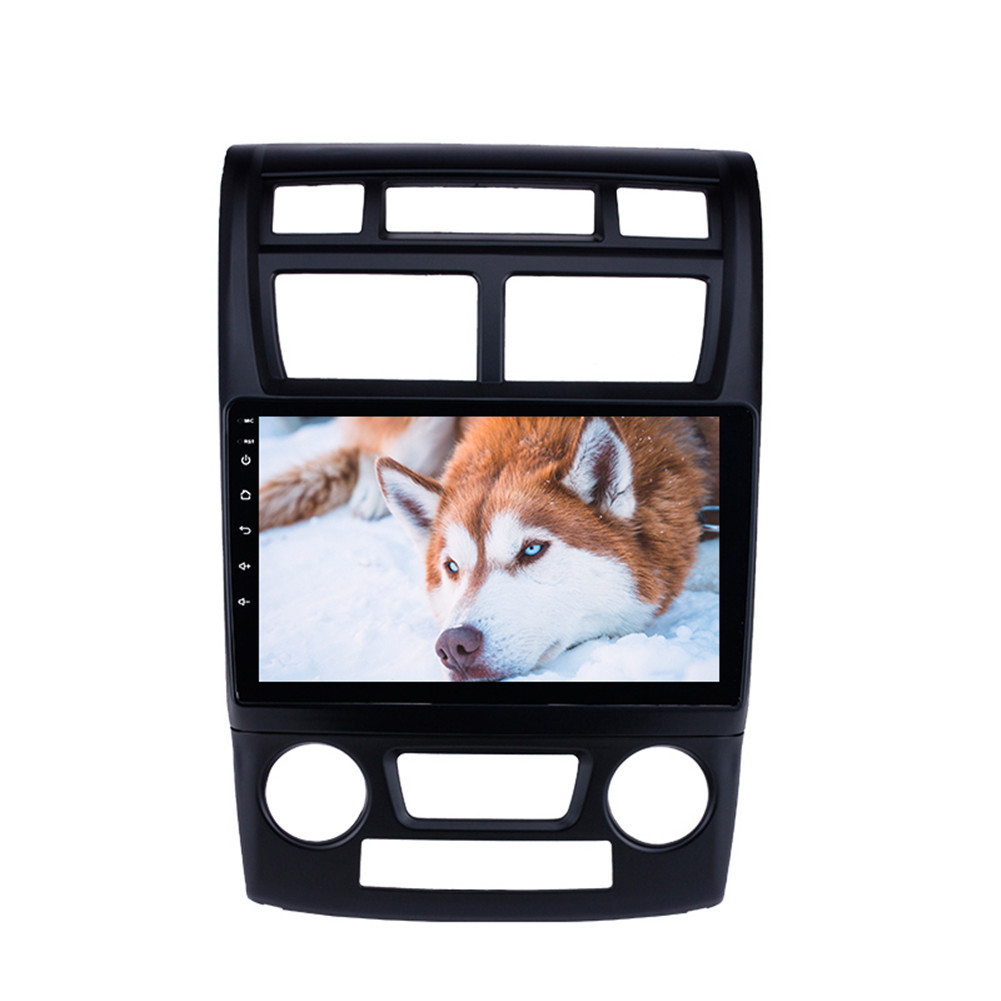 9 inch car dvd multimedia android stereo radio Player for KIA Sportage 2007-2017 Auto A/C with USB WIFI support SWC 1080P