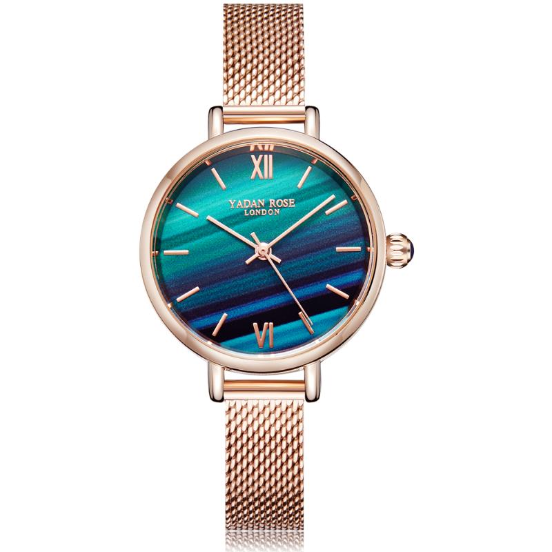 Wristwatches Watch For Woman Green Retro Small Dial Fashion Trend Waterproof Milano Metal Strap Leisure Emerald Match Jewelry Water Resistan, Gold
Wristwatches Watch For Woman Green Retro Small Dial Fashion Trend Waterproof Milano Metal Strap Leisure Emerald Match Jewelry Water Resistan, Gold