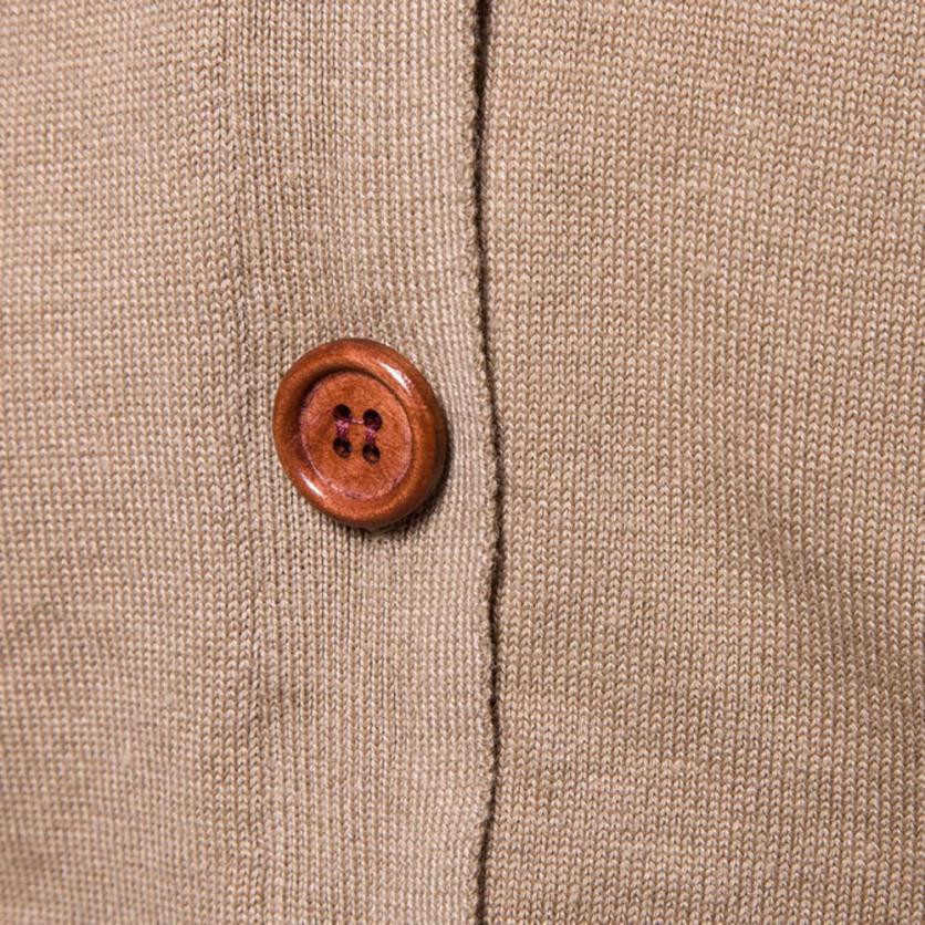 Sweater Men Long Sleeve Cardigan 2019 Fashion Casual Button V-neck Knitwear Cotton Slim Fit Pull Homme 8 Color Men Sweatercoat T191219