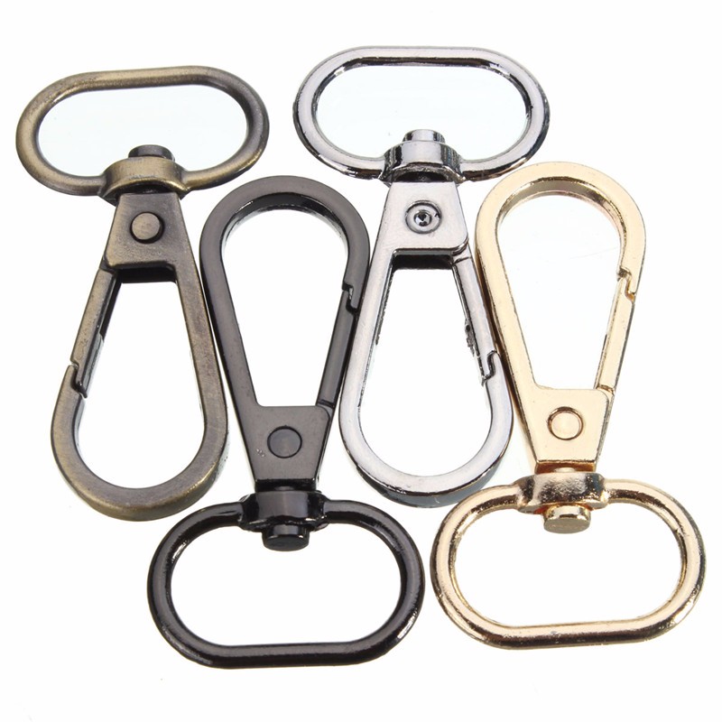 5Pcs 48mm 4 Color Bag Clasps Lobster Swivel Trigger Clips Snap Hook For 20mm Strapping For DIY Accessories Sewing Keychain Parts
5Pcs 48mm 4 Color Bag Clasps Lobster Swivel Trigger Clips Snap Hook For 20mm Strapping For DIY Accessories Sewing Keychain Parts