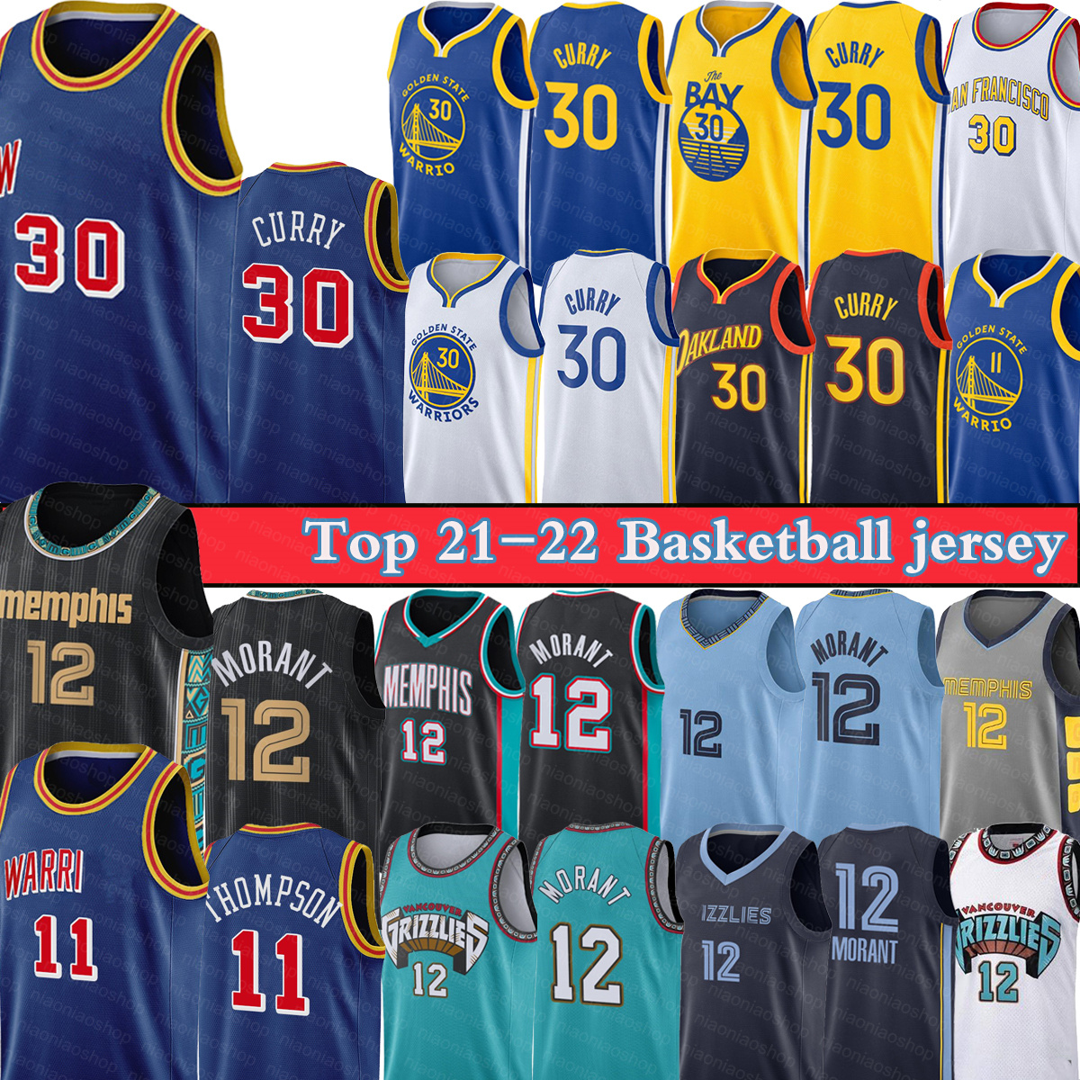 Stephen 30 Curry Basketball Jerseys Klay 11 Thompson Morant 12 Jersey Ja Mens 75th anniversary Golden State Warriors city Memphis Grizzlies T-shirt
Stephen 30 Curry Basketball Jerseys Klay 11 Thompson Morant 12 Jersey Ja Mens 75th anniversary Golden State Warriors city Memphis Grizzlies T-shirt