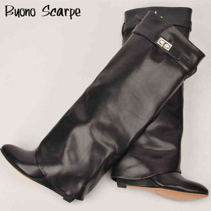 Shark Lock Women Wedge Boots Black Fold Knee High Heel Boots Pointed Toe Long Boots Female Wedges Heel Botas Mujer Big Size Shoe 211028, Brown short
Shark Lock Women Wedge Boots Black Fold Knee High Heel Boots Pointed Toe Long Boots Female Wedges Heel Botas Mujer Big Size Shoe 211028, Brown short