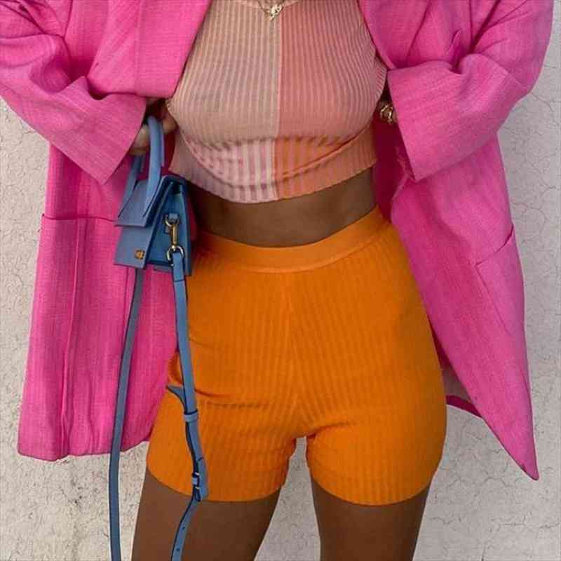 shorts women thin fitness casual high waist fashion biker shorts summer slim knee-length bottoms black cycling streetwear, White;black
shorts women thin fitness casual high waist fashion biker shorts summer slim knee-length bottoms black cycling streetwear, White;black