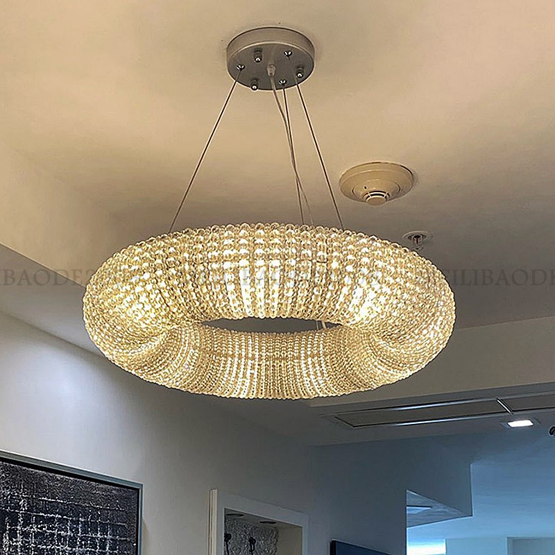 Modern RH American Luxury Round Chrome Gold LED Crystal Chandeliers Lights For Dining Living Room Bedroom Home Indoor Light Fixtures Cristal
Modern RH American Luxury Round Chrome Gold LED Crystal Chandeliers Lights For Dining Living Room Bedroom Home Indoor Light Fixtures Cristal