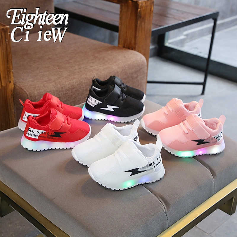 Children Shoes for Boys Luminous Sneakers tenis led infantil Children Shoes with Light Sneakers Glowing Baby Toddler Boy X0703, Black
Children Shoes for Boys Luminous Sneakers tenis led infantil Children Shoes with Light Sneakers Glowing Baby Toddler Boy X0703, Black