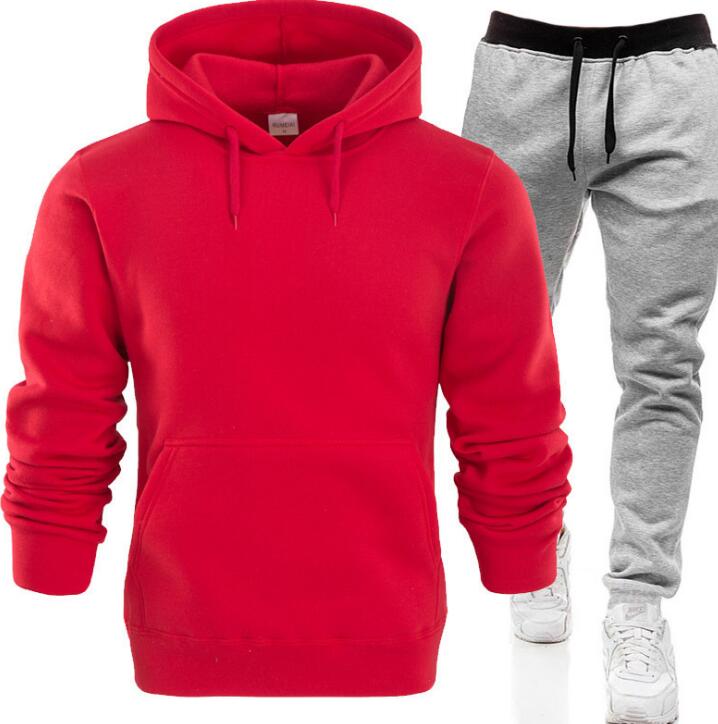 TracksuitsPullover casual suit solid color European American and women's fashion Plush men's hooded sweater for lovers, 772
TracksuitsPullover casual suit solid color European American and women's fashion Plush men's hooded sweater for lovers, 772