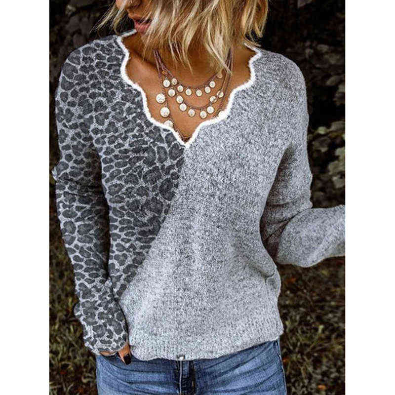 Women's Sweaters Elegant Printed Tops 2021 Autumn Winter Vintage Pullovers Tops V Neck Ladies Casual Long Sleeve Sweater Y1110, Grey1
Women's Sweaters Elegant Printed Tops 2021 Autumn Winter Vintage Pullovers Tops V Neck Ladies Casual Long Sleeve Sweater Y1110, Grey1