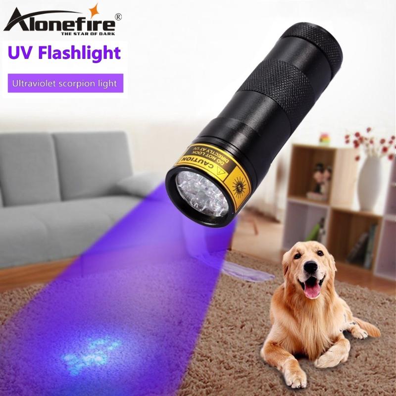 12 Led 395nm Ultraviolet Flash Light Cat Dog Pet Urine Money El UV Detector Mini Travel Lamp Battery Flashlights Torches
12 Led 395nm Ultraviolet Flash Light Cat Dog Pet Urine Money El UV Detector Mini Travel Lamp Battery Flashlights Torches