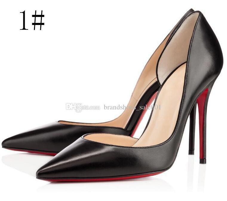 With Box Classic Women Red Bottom Pumps High Heels Pointed Toe Stiletto Dress Shoes Platform Patent Leather Matte color08CM 10CM 12CM, 1#
With Box Classic Women Red Bottom Pumps High Heels Pointed Toe Stiletto Dress Shoes Platform Patent Leather Matte color08CM 10CM 12CM, 1#