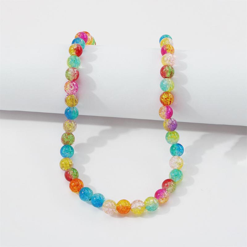 Chokers Arrival Colorful Crystal Strand Beaded Chain Short Necklaces Women's Boho Handmade Glass Choker Necklace 2021 Collar Jewelry
Chokers Arrival Colorful Crystal Strand Beaded Chain Short Necklaces Women's Boho Handmade Glass Choker Necklace 2021 Collar Jewelry