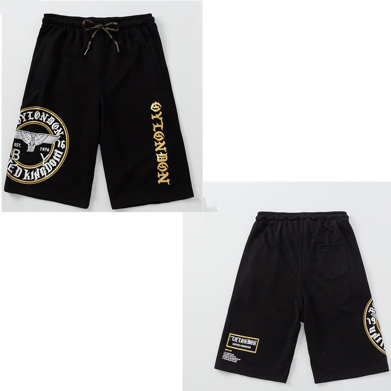 High-quality men's shorts high-end eagle wings bronzing printing men and women the same style couple guard pants B0101, 1 pcs buttons
High-quality men's shorts high-end eagle wings bronzing printing men and women the same style couple guard pants B0101, 1 pcs buttons