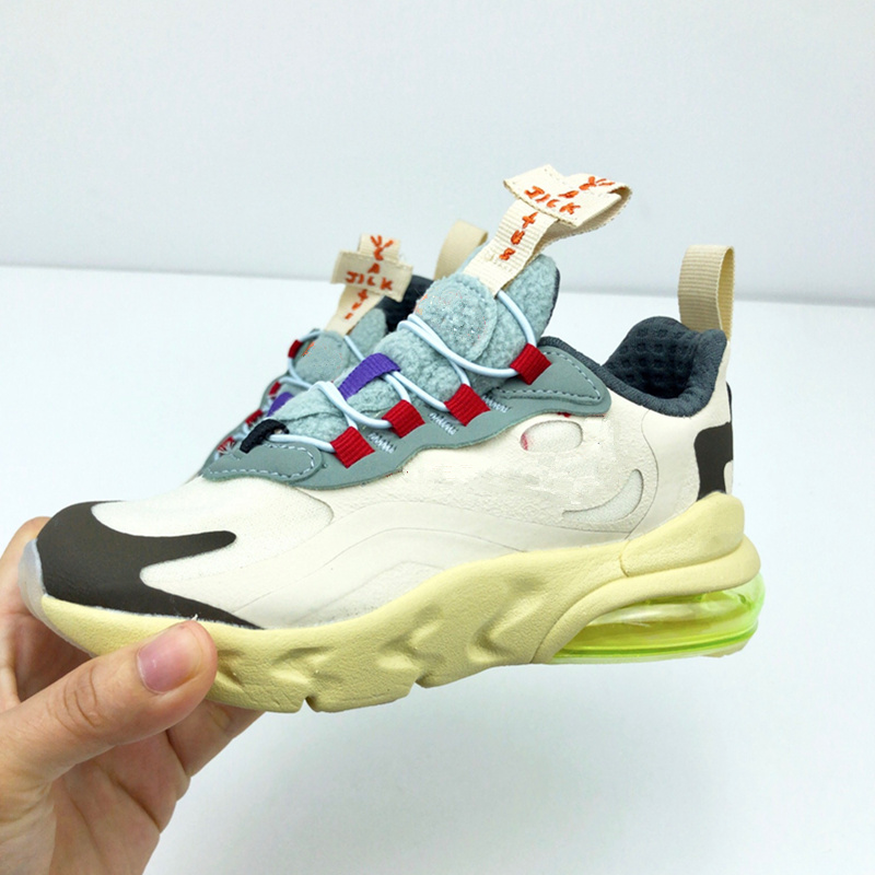 Baby Infant Top Travis Scott running Shoes Children 270s OG kids Boys Girls Bauhaus Flair Sneakers Abstract Casual Sports Smoke Grey
Baby Infant Top Travis Scott running Shoes Children 270s OG kids Boys Girls Bauhaus Flair Sneakers Abstract Casual Sports Smoke Grey