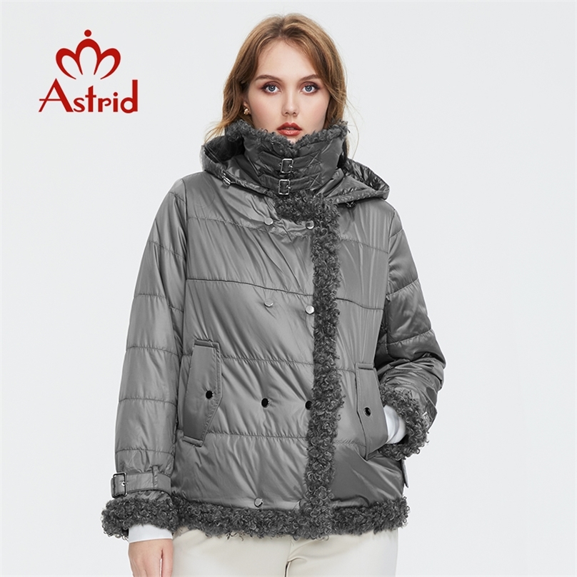 Astrid Collection women's Autumn winter jacket Short Lamb wool Female Fashion warm Parka Thin cotton Women Coat AM-9775 211018, 6 black
Astrid Collection women's Autumn winter jacket Short Lamb wool Female Fashion warm Parka Thin cotton Women Coat AM-9775 211018, 6 black