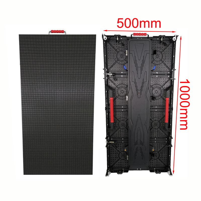 P3.91 LED Display Panel 500x1000mm Die-Cast Aluminum Cabinet, Indoor Full Color Screen Shenzhen Factory Customization
P3.91 LED Display Panel 500x1000mm Die-Cast Aluminum Cabinet, Indoor Full Color Screen Shenzhen Factory Customization