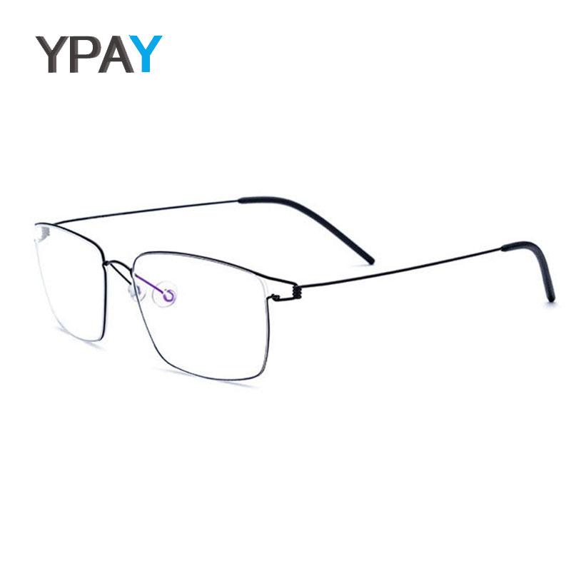 Fashion Sunglasses Frames YPAY Screwless Glasses Prescription Frame Ladies Square Myopia Ptics Korean Men's Titanium Gold 06
Fashion Sunglasses Frames YPAY Screwless Glasses Prescription Frame Ladies Square Myopia Ptics Korean Men's Titanium Gold 06