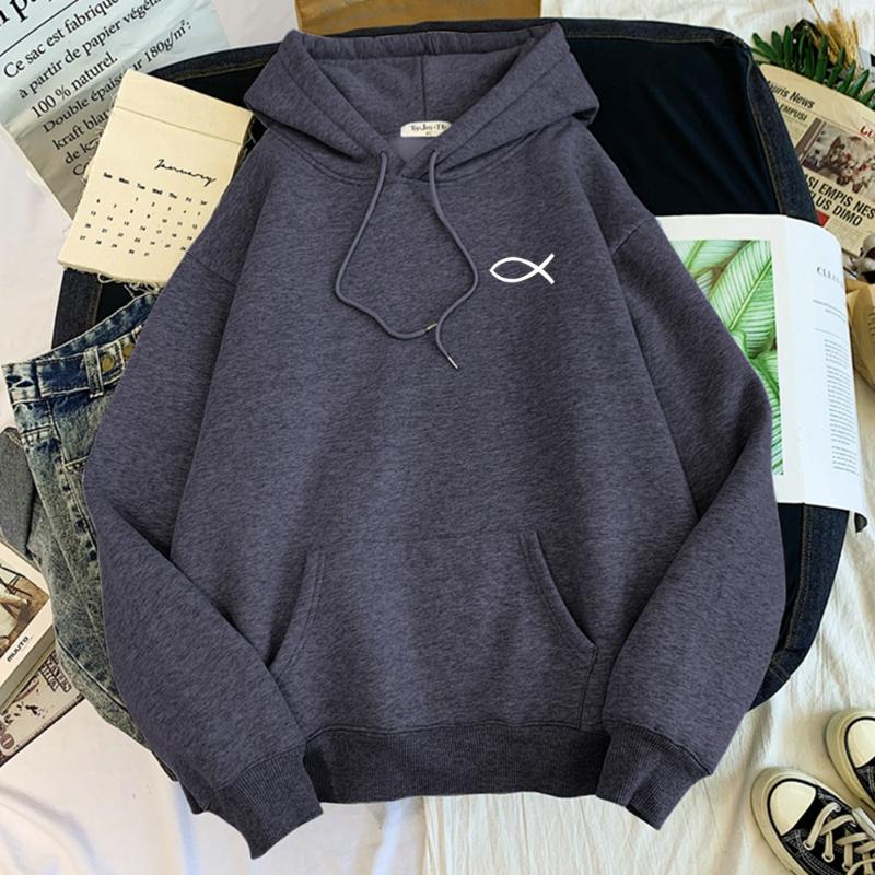 Men' Hoodies & Sweatshirts Simple Jesus Fish Male Hoodie Loose Vintage Men Clothing Autumn Casual Long Sleeve Tracksuit Fleece Hooded, Beige
Men' Hoodies & Sweatshirts Simple Jesus Fish Male Hoodie Loose Vintage Men Clothing Autumn Casual Long Sleeve Tracksuit Fleece Hooded, Beige