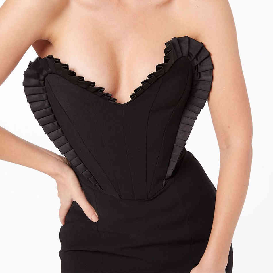 Summer Women Hollow Out Red Sleeveless Bodycon Bandage Dresses Sexy Night Clubs Celebrity Runway Party Mini Dress 210423