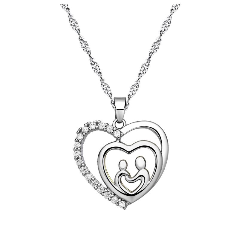 Chains Pendant For Heart Sterling Love Day Daughter Silver Mother's Necklace Mom Gifts Necklaces & Pendants
Chains Pendant For Heart Sterling Love Day Daughter Silver Mother's Necklace Mom Gifts Necklaces & Pendants