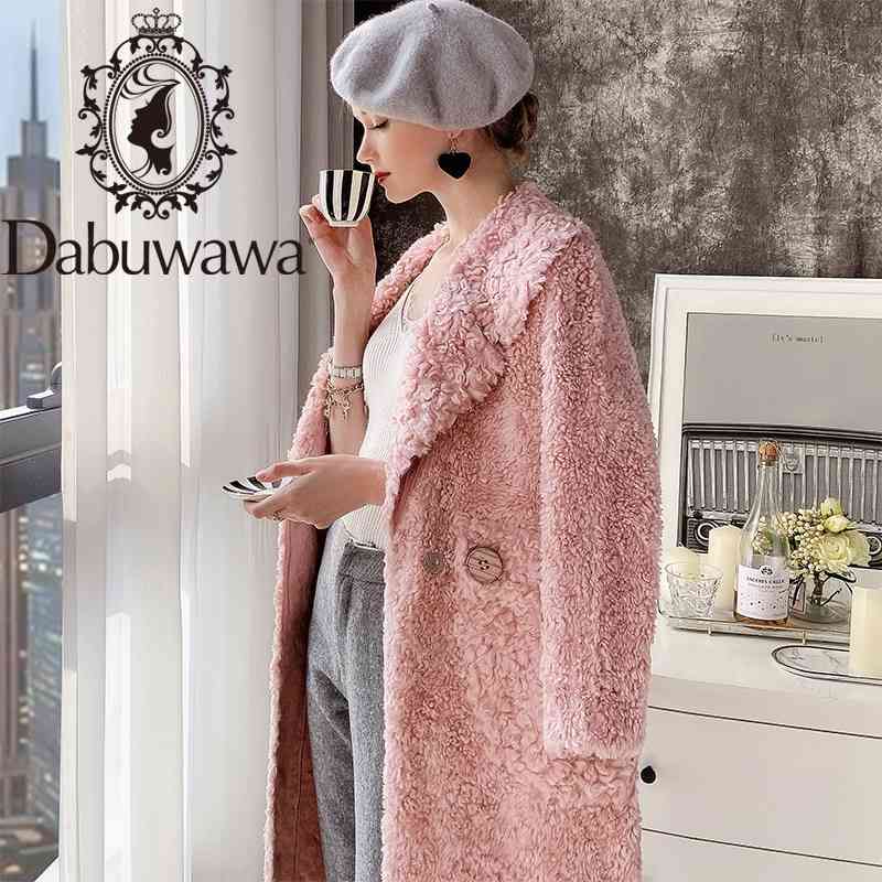Dabuwawa Winter Women Mix Sheep Fur Coat Luxury Long Plush Fur Coat Loose Lapel OverCoat Thick Warm Plus Size Female DT1DFR010 210520, Pink
Dabuwawa Winter Women Mix Sheep Fur Coat Luxury Long Plush Fur Coat Loose Lapel OverCoat Thick Warm Plus Size Female DT1DFR010 210520, Pink