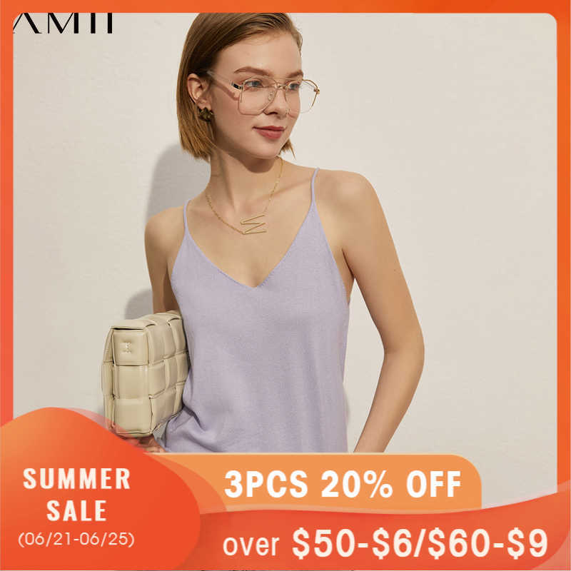 Amii Minimalism Summer Women's Crop Fashion Offical Lady 100%Cotton Solid Loose Tanks Women's Camisole Tops 1211 210616, Green
Amii Minimalism Summer Women's Crop Fashion Offical Lady 100%Cotton Solid Loose Tanks Women's Camisole Tops 1211 210616, Green