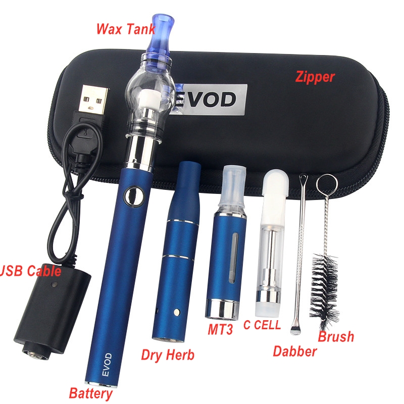 4 in 1 EVOD vape starter kit Dry herb wax mt3 atomizers 510 thread pens battery 4in1 vaporizers magic ecig vapor, Multi
4 in 1 EVOD vape starter kit Dry herb wax mt3 atomizers 510 thread pens battery 4in1 vaporizers magic ecig vapor, Multi