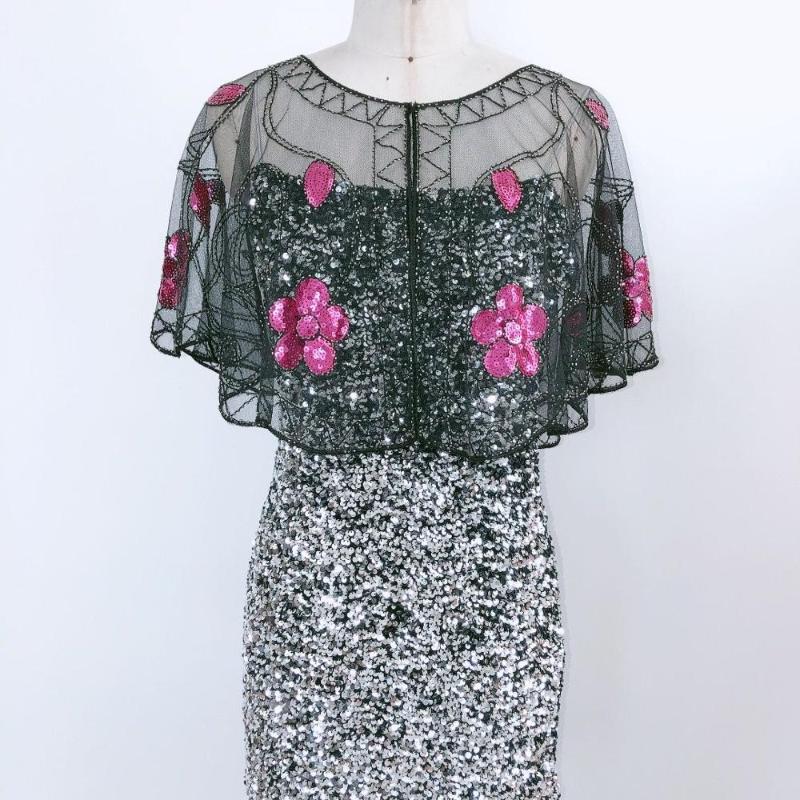 Scarves Women's 1920s Shawl Beaded Sequin Deco Evening Collar Shoulder Shrug Cape Bolero Flapper Cover Up Black/Red/Blue/Pink/Apricot
Scarves Women's 1920s Shawl Beaded Sequin Deco Evening Collar Shoulder Shrug Cape Bolero Flapper Cover Up Black/Red/Blue/Pink/Apricot