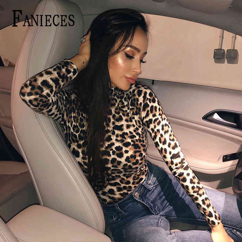 Leopard Panel Top long Sleeve Turtleneck Casual T-Shirt Women tops spring autumn Leisure Ladies Tshirt streetwear goth 210520, Brown
Leopard Panel Top long Sleeve Turtleneck Casual T-Shirt Women tops spring autumn Leisure Ladies Tshirt streetwear goth 210520, Brown