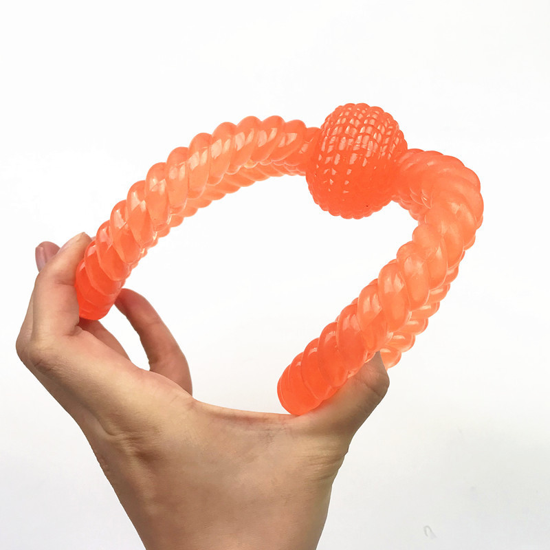 Tug of War Durable 8 Shaped Dog Chew Toy for Aggressive Chewers Dog Puppy Training Teeth Cleaning Playing Bite Resistant Dog Toy