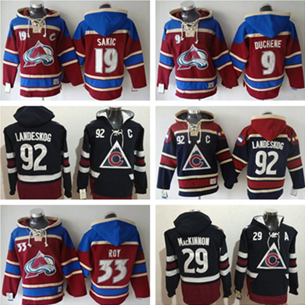 Mens Colorado Avalanche Hoodie Jersey19 Joe Sakic 29 Nathan MacKinnon 33 Patrick Roy Hoody Sweatshirts Jerseys Stitched Custom Any Name, Colour 2
Mens Colorado Avalanche Hoodie Jersey19 Joe Sakic 29 Nathan MacKinnon 33 Patrick Roy Hoody Sweatshirts Jerseys Stitched Custom Any Name, Colour 2
