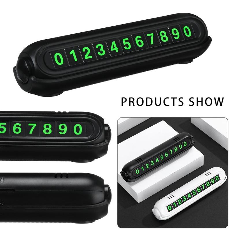 Interior Decorations Luminous Car Styling Temporary Parking Card Phone Number Plate Park Stop In Car-styling Sticker Air Freshener
Interior Decorations Luminous Car Styling Temporary Parking Card Phone Number Plate Park Stop In Car-styling Sticker Air Freshener