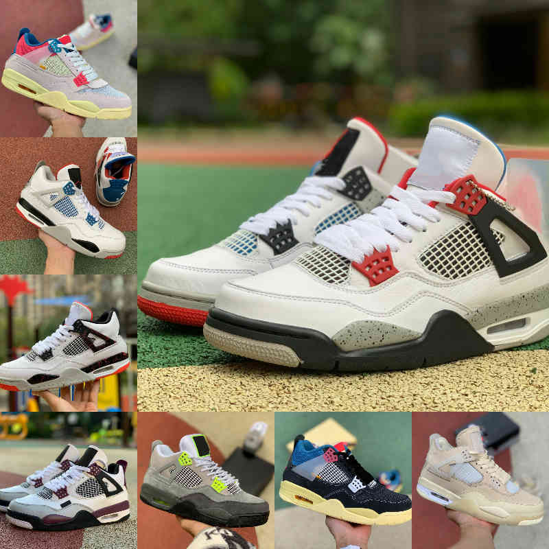 Sale 2021 High 4 4s Basketball Shoes Men Women Pale Citron New Cream Sail The White Cement Bred Court Purple Union LA GUAVA ICE Rasta BORDEA
Sale 2021 High 4 4s Basketball Shoes Men Women Pale Citron New Cream Sail The White Cement Bred Court Purple Union LA GUAVA ICE Rasta BORDEA