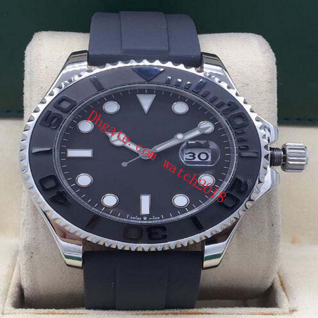 Luxury Mens Watch 42mm Crown 22665918K White Gold Steel Black Rubber Automatic 2813 Mechanical Fashion Men's Watches Wristwatches Original Box Paper
Luxury Mens Watch 42mm Crown 22665918K White Gold Steel Black Rubber Automatic 2813 Mechanical Fashion Men's Watches Wristwatches Original Box Paper