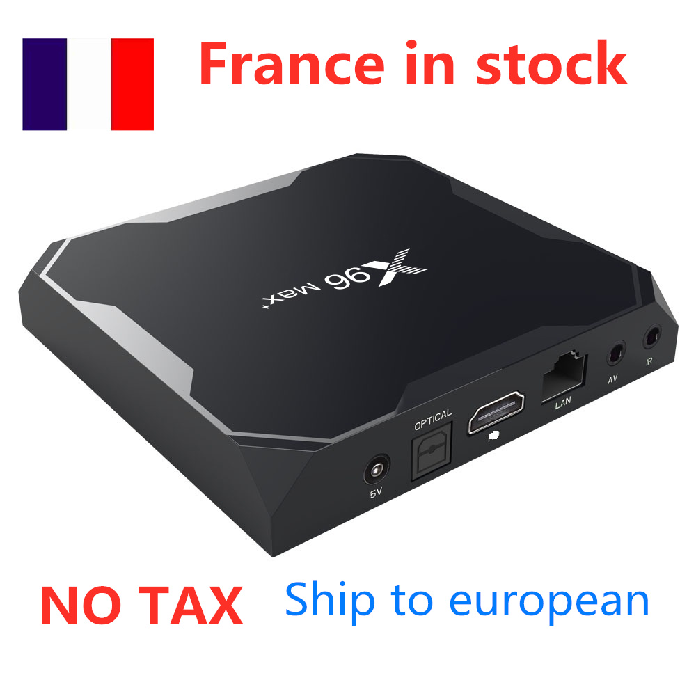 SHIP FROM france X96 MAX plus Amlogic S905X3 Android 9.0 TV BOX 4GB 32 Smart 2.4G&5GHz Dual Wifi Bluetooth 8K
SHIP FROM france X96 MAX plus Amlogic S905X3 Android 9.0 TV BOX 4GB 32 Smart 2.4G&5GHz Dual Wifi Bluetooth 8K