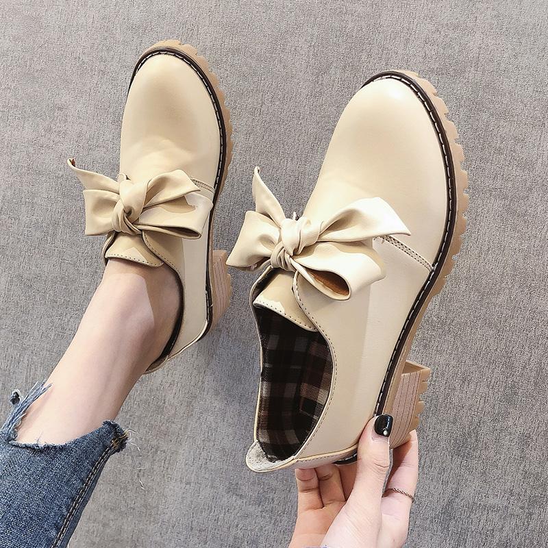 Bow-knot Fairy Skirt Pumps Woman Solid Mujer Bombas British Small Leather Shoes All-match Chunky High Heels For Women 2021 Dress, Black
Bow-knot Fairy Skirt Pumps Woman Solid Mujer Bombas British Small Leather Shoes All-match Chunky High Heels For Women 2021 Dress, Black