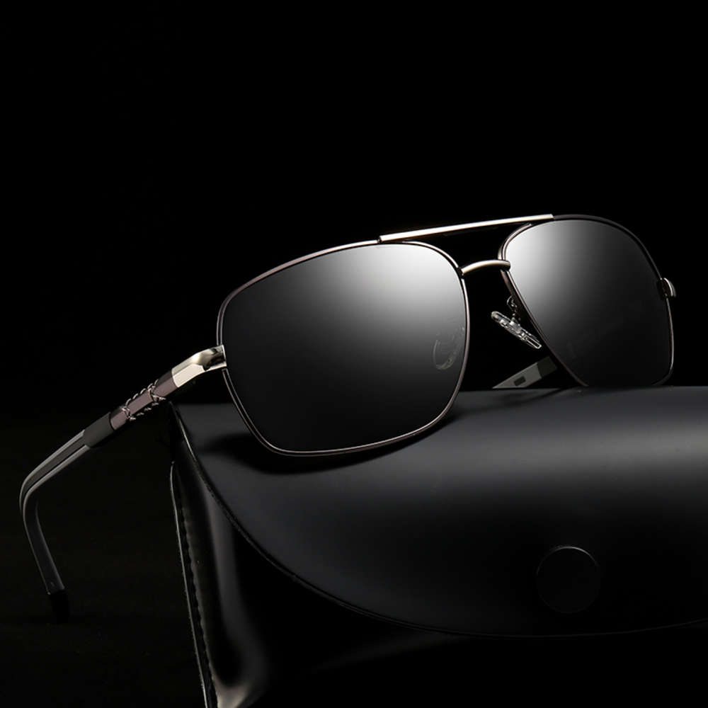 Colorful Square double bridge metal sun glasses sunglasses, Black
Colorful Square double bridge metal sun glasses sunglasses, Black