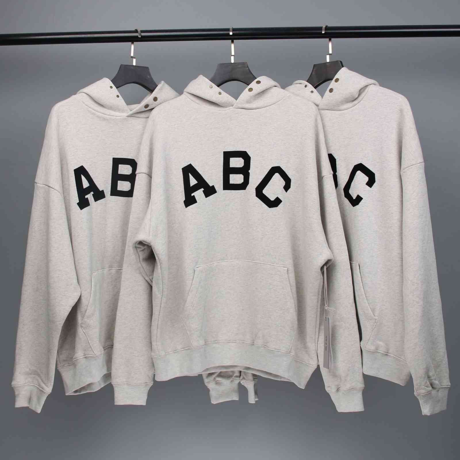 of God Fear Fog Season 7 Main Line Abc Flocking Printing Plush High Street Sweater Hoodie Men and Women, Black
of God Fear Fog Season 7 Main Line Abc Flocking Printing Plush High Street Sweater Hoodie Men and Women, Black