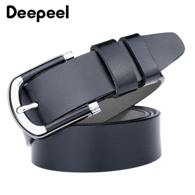 Deepeel 1pc 3.5*110-120cm High-grade Genuine Leather Belt Fashion Unisex Second Layer Cowhide Crafts Match Jeans Belts, Black;brown 
Deepeel 1pc 3.5*110-120cm High-grade Genuine Leather Belt Fashion Unisex Second Layer Cowhide Crafts Match Jeans Belts, Black;brown