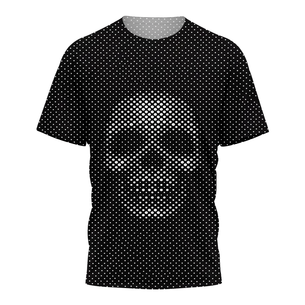 3D Printing Three-dimensional Printing T-shirt Visual Confusion T-shirt Men and Women Casual O-neck Street Casual Loose Fashion Top, White;black
3D Printing Three-dimensional Printing T-shirt Visual Confusion T-shirt Men and Women Casual O-neck Street Casual Loose Fashion Top, White;black
