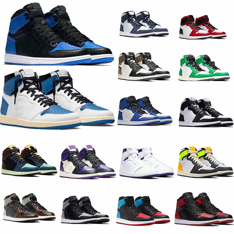 Mens Jumpman 1 High OG 1s Basketball Shoes Hyper Royal University Blue Men Obsidian UNC Electro Orange Dark Mocha Pollen Digital Pink Women Sneakers Trainers With Box
Mens Jumpman 1 High OG 1s Basketball Shoes Hyper Royal University Blue Men Obsidian UNC Electro Orange Dark Mocha Pollen Digital Pink Women Sneakers Trainers With Box