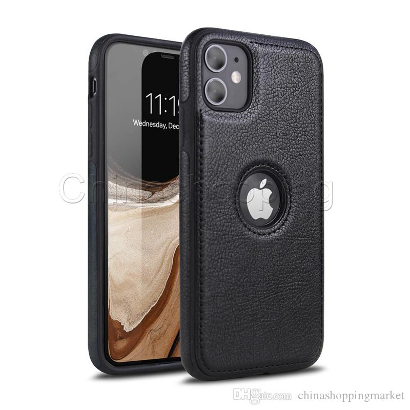 Business Leather Case Soft TPU Full Protection Cases For iPhone 12 Mini 11 Pro Max X Xr Xs Max 8 7 6S Plus