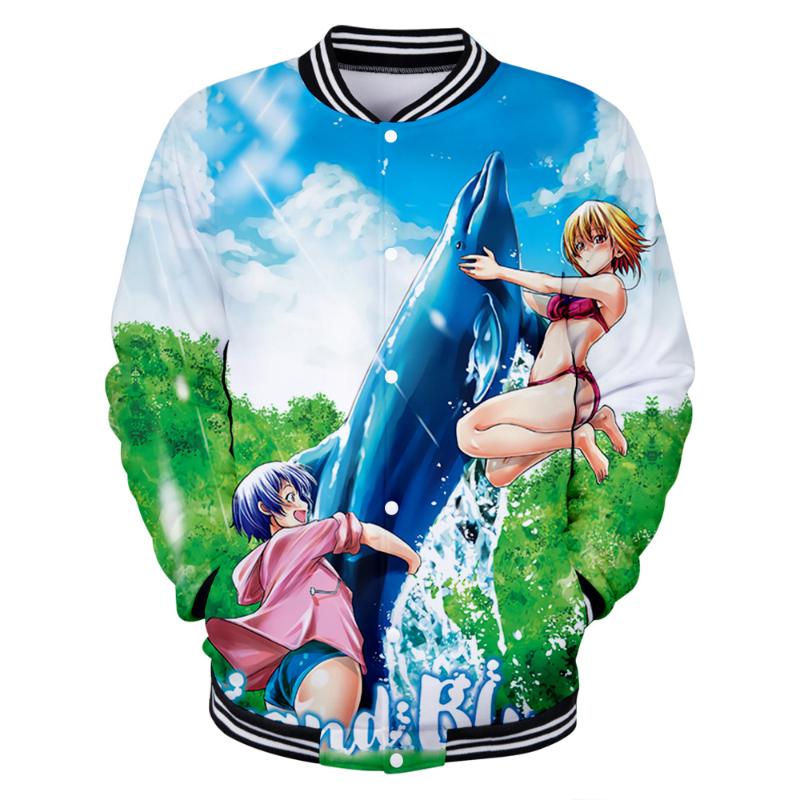 Men's Jackets Grand Blue Anime Baseball Women/Men Fashion Long Sleeve Jacket 3D Prints Streetwear Clothes, Black;brown
Men's Jackets Grand Blue Anime Baseball Women/Men Fashion Long Sleeve Jacket 3D Prints Streetwear Clothes, Black;brown